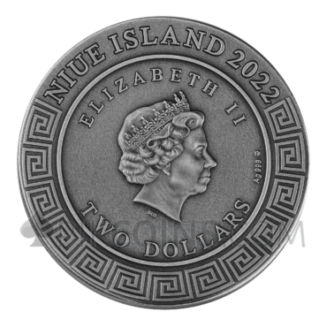 Dionysus - Gods Series 2$ 2oz Niue 2022