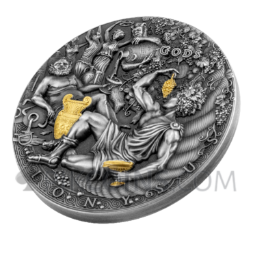 Dionysus - Gods Series 2$ 2oz Niue 2022