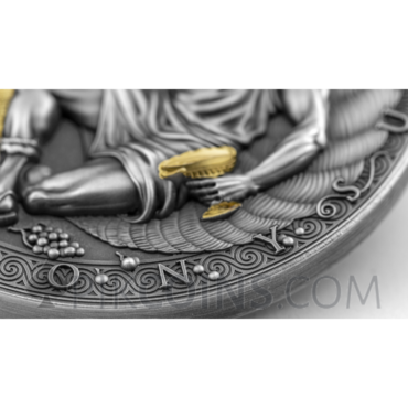 Dionysus - Gods Series 2$ 2oz Niue 2022