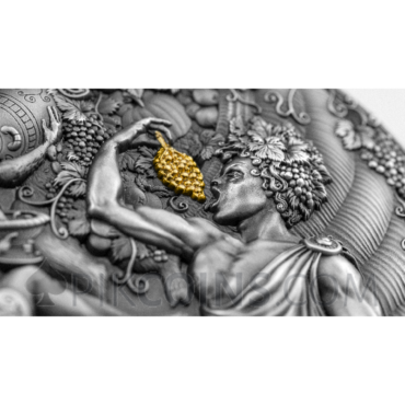Dionysus - Gods Series 2$ 2oz Niue 2022