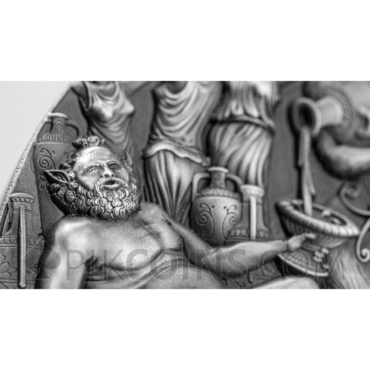 Dionysus - Gods Series 2$ 2oz Niue 2022