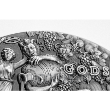Dionysus - Gods Series 2$ 2oz Niue 2022