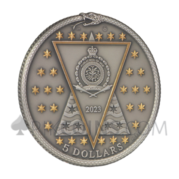 Homunculus Paracelsus - Alchemist 5$ 2oz Niue 2023