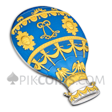 Hot Air Balloon 25 Francs 2oz Burundi 2023