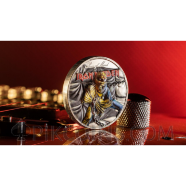 Iron Maiden - Piece of Mind 10$ 2oz Cook Islands 2023
