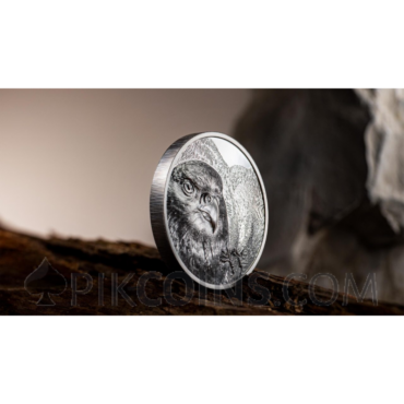 Mongolian Falcon - Wild Mongolia 1000 Togrog Mongolia 2oz 2023