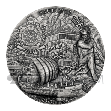 Circe's Island - The Odyssey 7$ 3oz Niue 2023