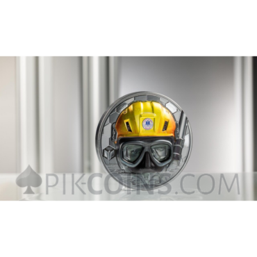 Coast Guard - Real Heroes 100$ 1kg Cook Islands 2023