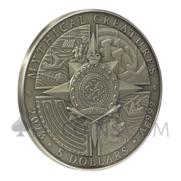 Minotaur - Mythical Creatures 5$ 2oz Niue 2023
