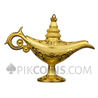 Aladin's Magic Lamp 250 Francs 5oz Djibouti 2023