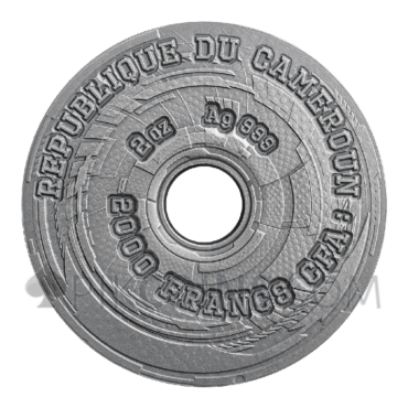 Big Brother is Watching You 2000 Francs CFA 2oz Republic of Cameroon 2023