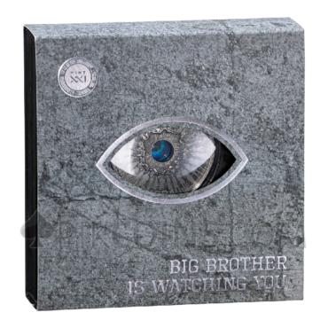 Big Brother is Watching You 2000 Francs CFA 2oz Republic of Cameroon 2023