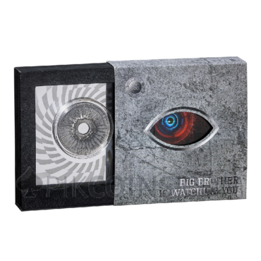 Big Brother is Watching You 2000 Francs CFA 2oz Republic of Cameroon 2023