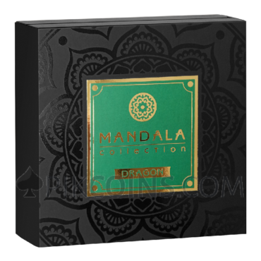 Dragon Mandala 5$ Niue 2oz 2024