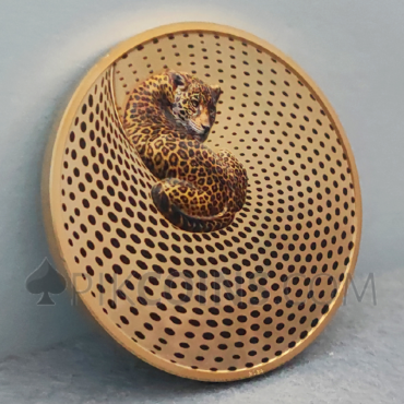 Leopard - Camouflage of Nature Special Edition 20$ 5oz Palau 2024