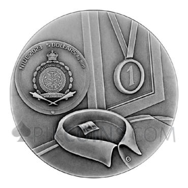 Robert Lewandowski - The Winner 5$ 2oz Niue 2023