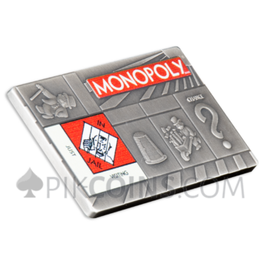 Monopoly Game Board 4x5$ Samoa 4x1oz 2023
