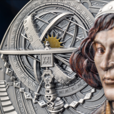 Nicolaus Copernicus - Futurists of the Past 2000 Francs CFA 2oz Republic of Cameroon 2023