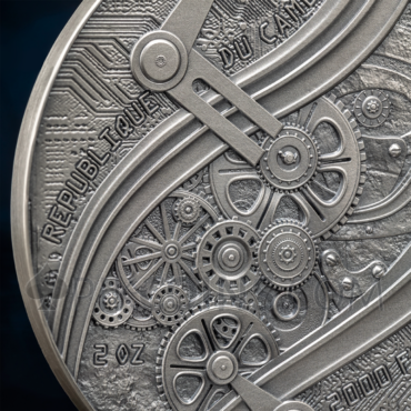 Nicolaus Copernicus - Futurists of the Past 2000 Francs CFA 2oz Republic of Cameroon 2023