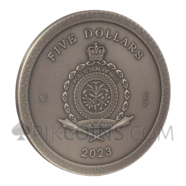 Pompeii - Lost World Cities 5$ 2oz Niue 2023