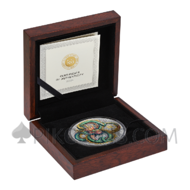 The Power of Green Dragon 10$ 5oz Niue Island 2023