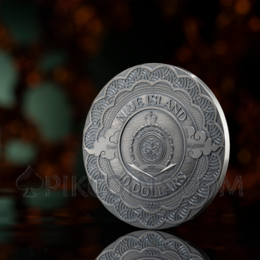 The Power of Green Dragon 10$ 5oz Niue Island 2023