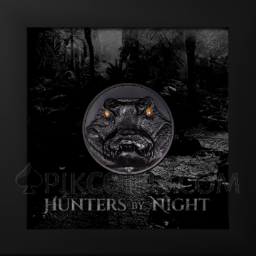 Caiman - Hunters By Night 10$ 2oz Palau 2023