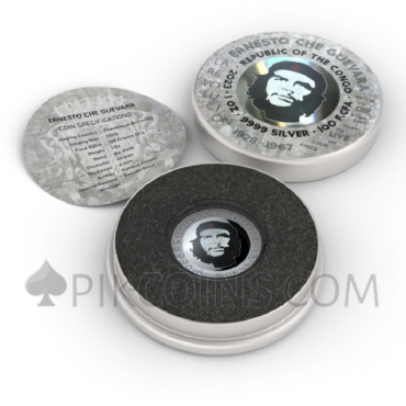 Che Guevara - Bernit / Steel Handmade Insert v.2 100 Francs CFA 1oz Congo 2023