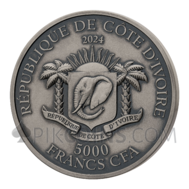 Dragon - Edition Signature 5000 Francs CFA 2x5oz Ivory Coast 2024