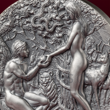 The Garden of Eden - Bible Stories 2000 Francs CFA 2oz Republic of Cameroon 2023