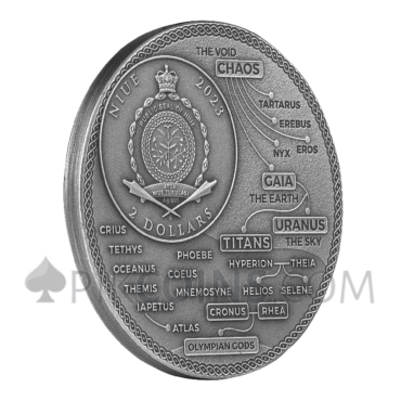 Helios - Titans 2$ 2oz Niue 2023
