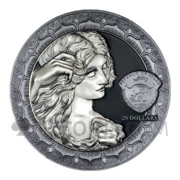 Lady Godiva - Eternal Sculptures II 20$ 3oz Palau 2024