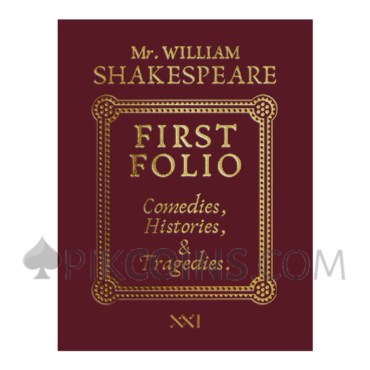 William Shakespeare First Folio 5000 Francs CFA 5oz Republic of Cameroon 2023