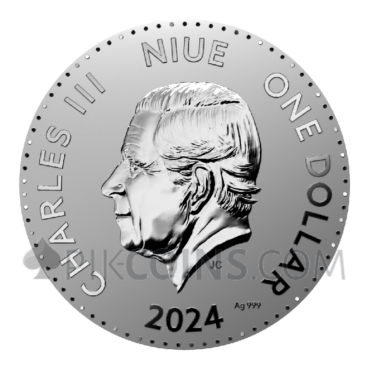 Year of a Dragon 1$ 0,5oz Niue 2024