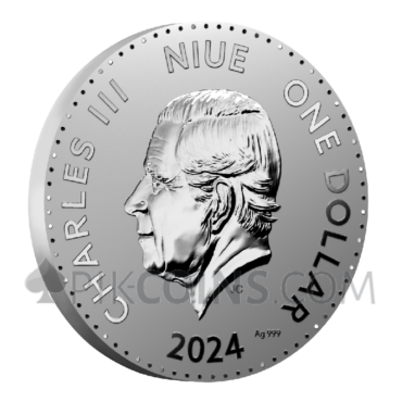 Year of a Dragon 1$ 0,5oz Niue 2024