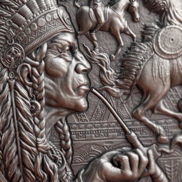 Comanche - Tribal Spirit 2000 Francs CFA 2oz Republic of Cameroon 2024