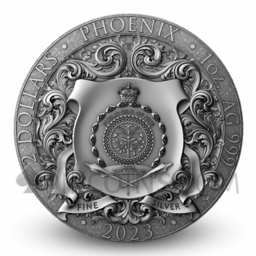 Phoenix 2$ 1oz Niue 2023