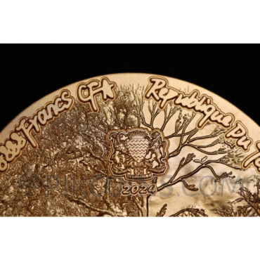 Scaled Dragon - Autumn 18888 Francs CFA 5oz Republique du Tchad 2024