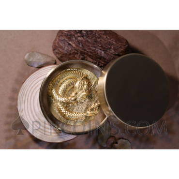 Scaled Dragon - Autumn 18888 Francs CFA 5oz Republique du Tchad 2024