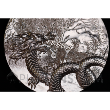 Scaled Dragon - Summer 18888 Francs CFA 5oz Republique du Tchad 2024