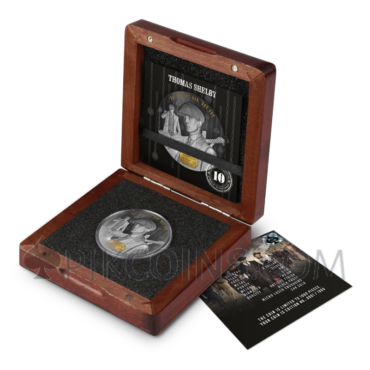 Thomas Shelby - Peaky Blinders 5$ 2oz Niue 2023