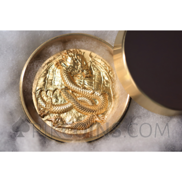 Winged Dragon - Wealth 18888 Francs CFA 5oz Republique du Tchad 2024