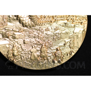 Black Dragon - Radiance 18888 Francs CFA 5oz Republique du Tchad 2024