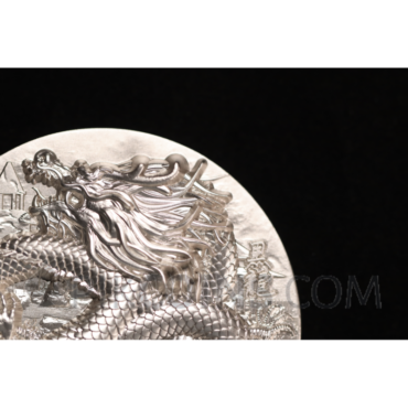 Black Dragon - Refresh 18888 Francs CFA 5oz Republique du Tchad 2024