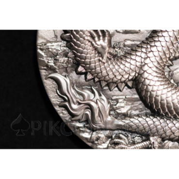 Black Dragon - Tranquility 18888 Francs CFA 5oz Republique du Tchad 2024