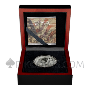 Boston Tea Party 10$ 250g Barbados 2023