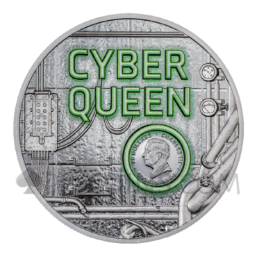Cyber Queen - Rebirth 20$ 3oz Cook Islands 2024