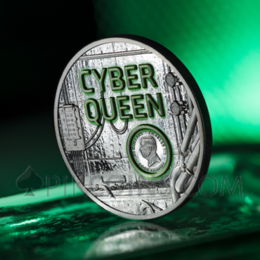 Cyber Queen - Rebirth 20$ 3oz Cook Islands 2024