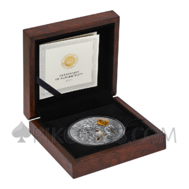 Dazhbog - Divine Faces of the Sun 5$ 3oz Niue 2024