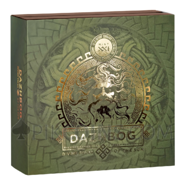Dazhbog - Divine Faces of the Sun 5$ 3oz Niue 2024